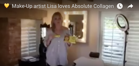 💛Make up artist Lisa is absolutely amazed by the results of taking Absolute Collagen💛